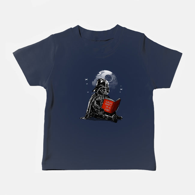 Dark Father-Baby-Basic-Tee-kharmazero