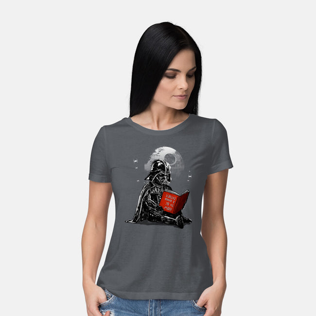 Dark Father-Womens-Basic-Tee-kharmazero