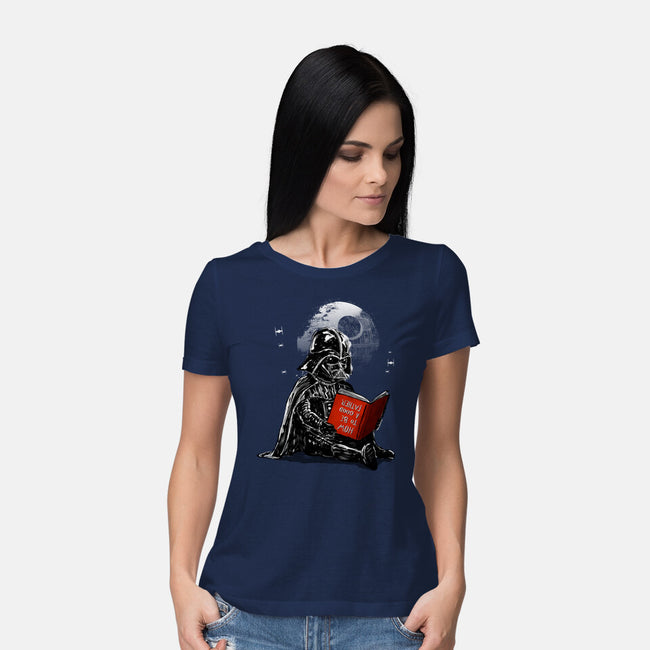 Dark Father-Womens-Basic-Tee-kharmazero
