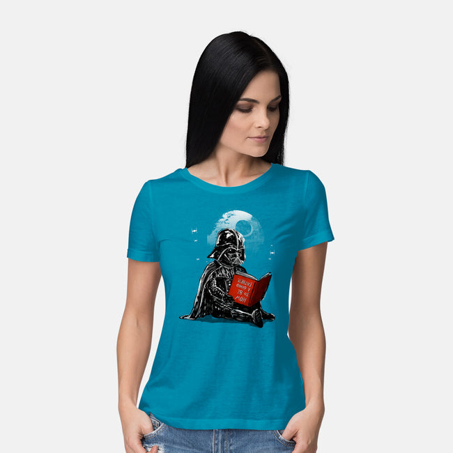Dark Father-Womens-Basic-Tee-kharmazero