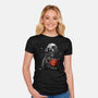 Dark Father-Womens-Fitted-Tee-kharmazero