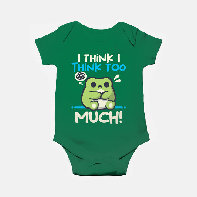 I Think I Think Too Much-Baby-Basic-Onesie-NemiMakeit