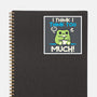 I Think I Think Too Much-None-Glossy-Sticker-NemiMakeit