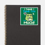 I Think I Think Too Much-None-Glossy-Sticker-NemiMakeit