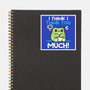I Think I Think Too Much-None-Glossy-Sticker-NemiMakeit