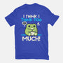 I Think I Think Too Much-Womens-Basic-Tee-NemiMakeit