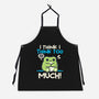 I Think I Think Too Much-Unisex-Kitchen-Apron-NemiMakeit