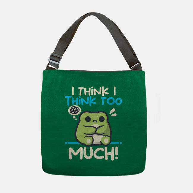 I Think I Think Too Much-None-Adjustable Tote-Bag-NemiMakeit
