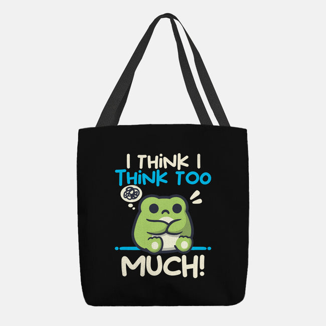 I Think I Think Too Much-None-Basic Tote-Bag-NemiMakeit