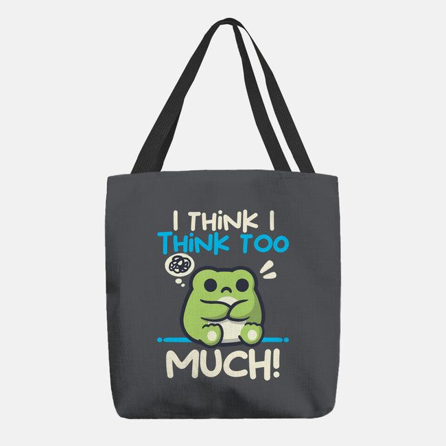 I Think I Think Too Much-None-Basic Tote-Bag-NemiMakeit