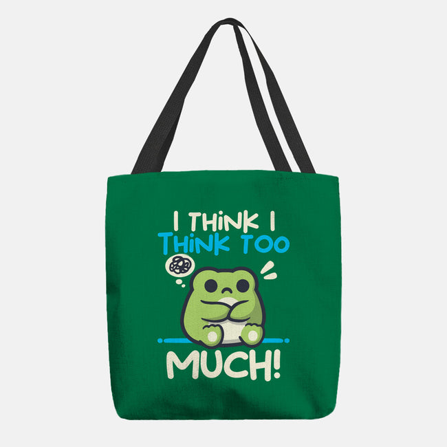 I Think I Think Too Much-None-Basic Tote-Bag-NemiMakeit
