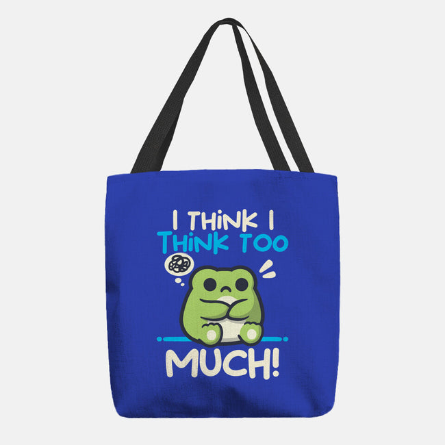 I Think I Think Too Much-None-Basic Tote-Bag-NemiMakeit