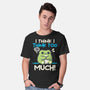 I Think I Think Too Much-Mens-Basic-Tee-NemiMakeit