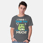 I Think I Think Too Much-Mens-Basic-Tee-NemiMakeit