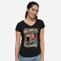 Havoc Ale-Womens-V-Neck-Tee-P1yu5h