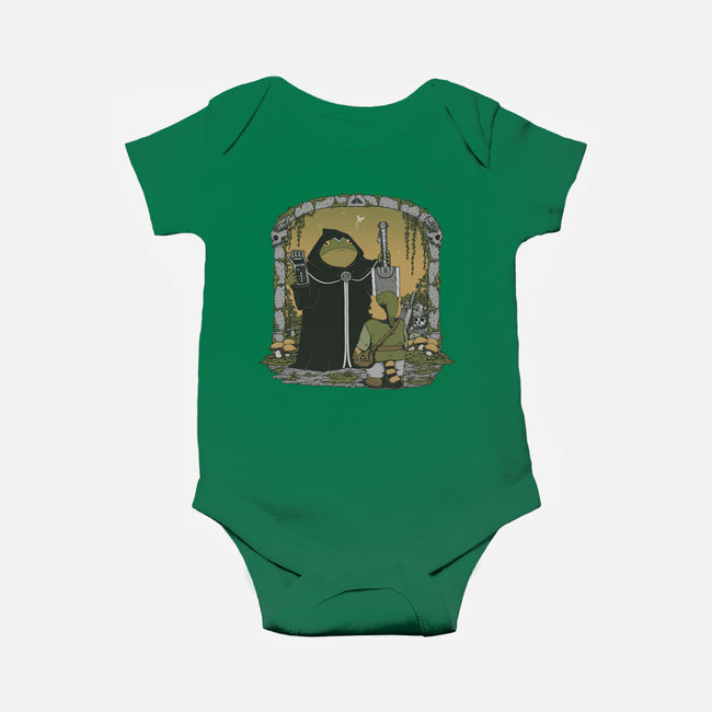 The Adventure Begins-Baby-Basic-Onesie-pigboom