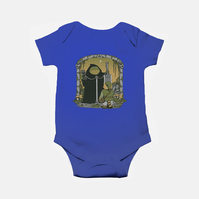 The Adventure Begins-Baby-Basic-Onesie-pigboom