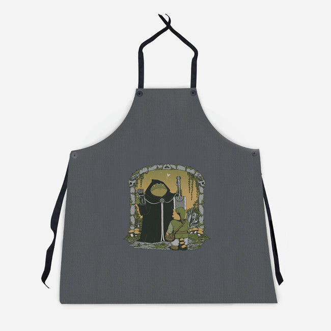 The Adventure Begins-Unisex-Kitchen-Apron-pigboom