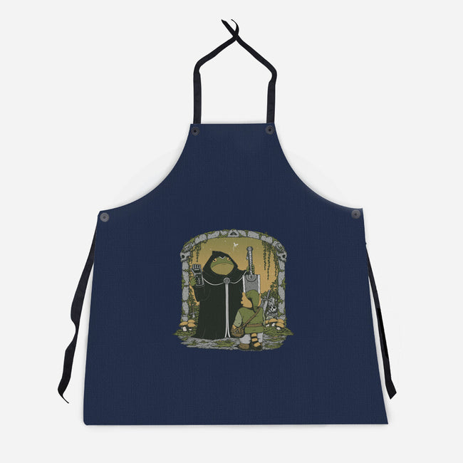 The Adventure Begins-Unisex-Kitchen-Apron-pigboom