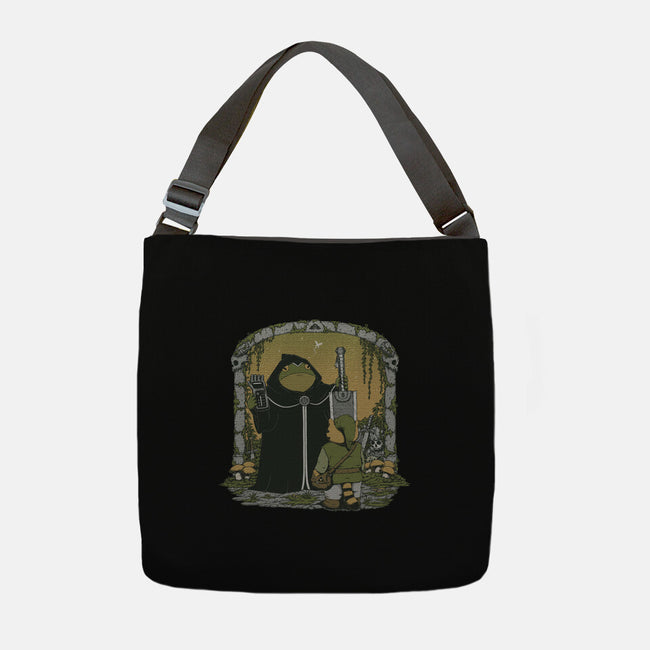 The Adventure Begins-None-Adjustable Tote-Bag-pigboom