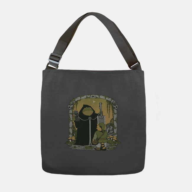 The Adventure Begins-None-Adjustable Tote-Bag-pigboom