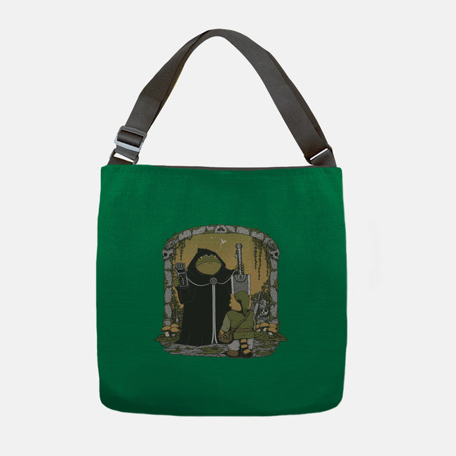 The Adventure Begins-None-Adjustable Tote-Bag-pigboom
