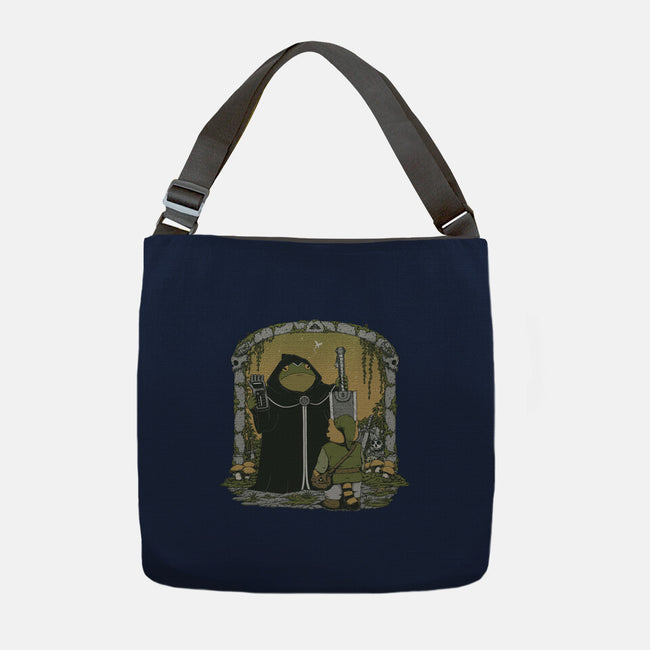 The Adventure Begins-None-Adjustable Tote-Bag-pigboom