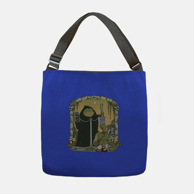 The Adventure Begins-None-Adjustable Tote-Bag-pigboom
