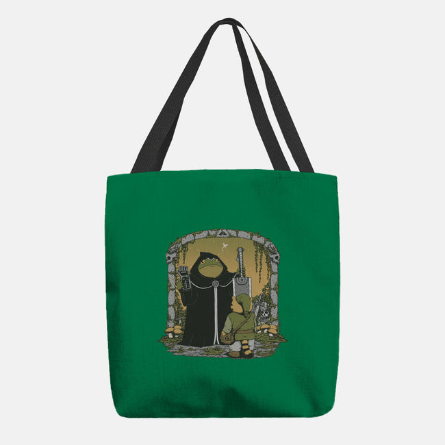 The Adventure Begins-None-Basic Tote-Bag-pigboom
