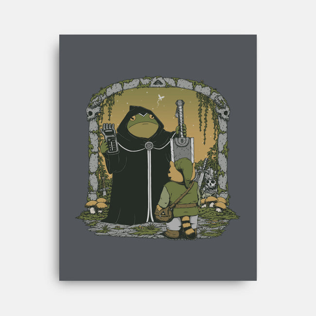 The Adventure Begins-None-Stretched-Canvas-pigboom