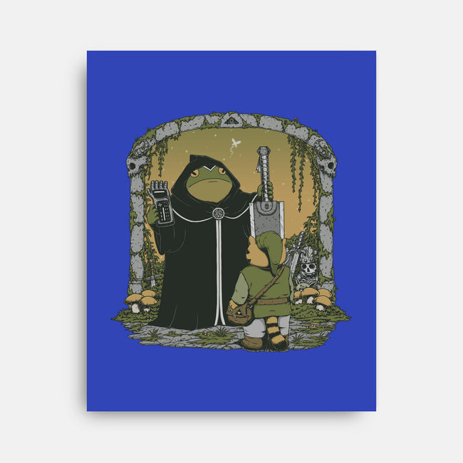 The Adventure Begins-None-Stretched-Canvas-pigboom