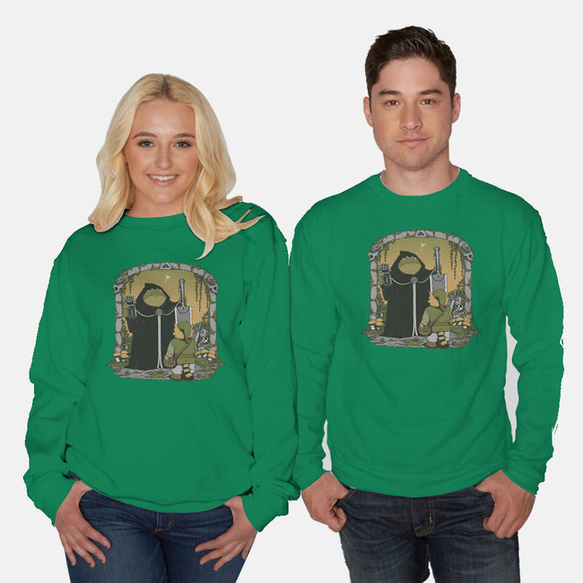 The Adventure Begins-Unisex-Crew Neck-Sweatshirt-pigboom