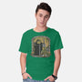 The Adventure Begins-Mens-Basic-Tee-pigboom