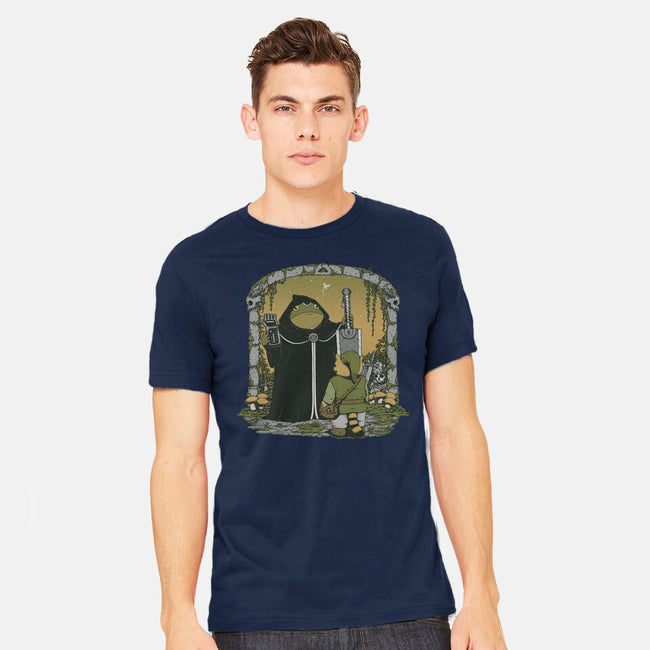 The Adventure Begins-Mens-Heavyweight-Tee-pigboom