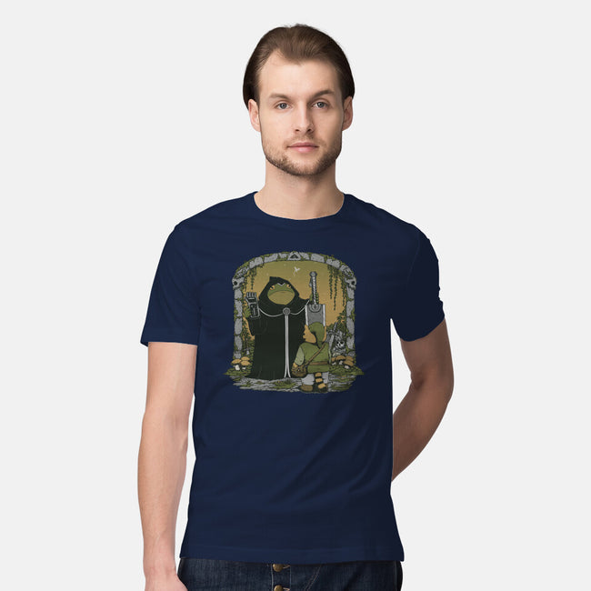 The Adventure Begins-Mens-Premium-Tee-pigboom