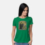 The Adventure Begins-Womens-Basic-Tee-pigboom