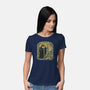 The Adventure Begins-Womens-Basic-Tee-pigboom
