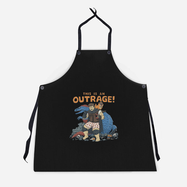 Outrage-Unisex-Kitchen-Apron-pigboom