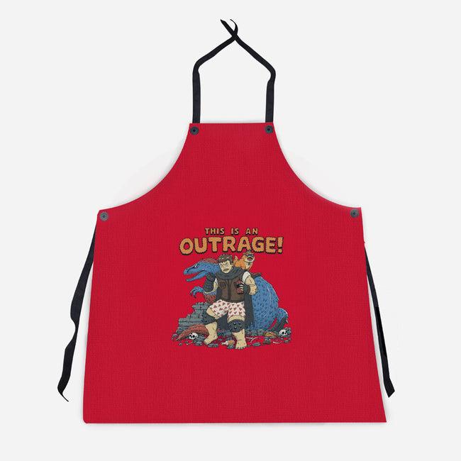 Outrage-Unisex-Kitchen-Apron-pigboom