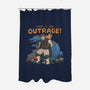 Outrage-None-Polyester-Shower Curtain-pigboom