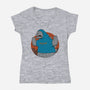 Kaijuholio-Womens-V-Neck-Tee-pigboom