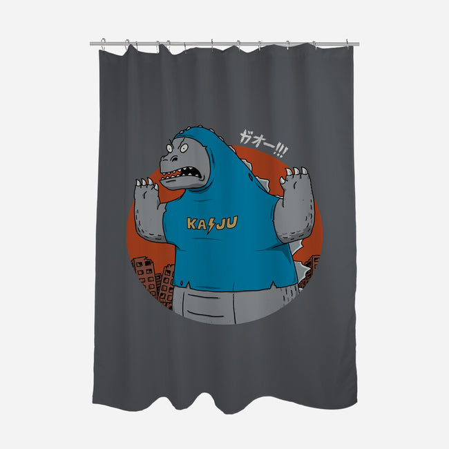 Kaijuholio-None-Polyester-Shower Curtain-pigboom