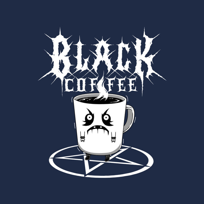 Black Metal Coffee-Unisex-Pullover-Sweatshirt-pigboom