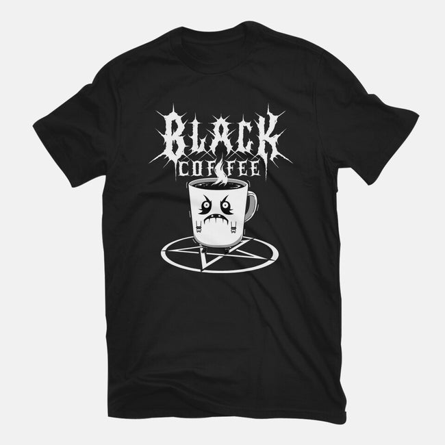 Black Metal Coffee-Youth-Basic-Tee-pigboom