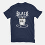 Black Metal Coffee-Womens-Fitted-Tee-pigboom