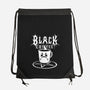 Black Metal Coffee-None-Drawstring-Bag-pigboom