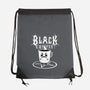 Black Metal Coffee-None-Drawstring-Bag-pigboom