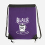 Black Metal Coffee-None-Drawstring-Bag-pigboom