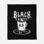 Black Metal Coffee-None-Fleece-Blanket-pigboom
