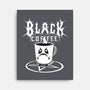 Black Metal Coffee-None-Stretched-Canvas-pigboom